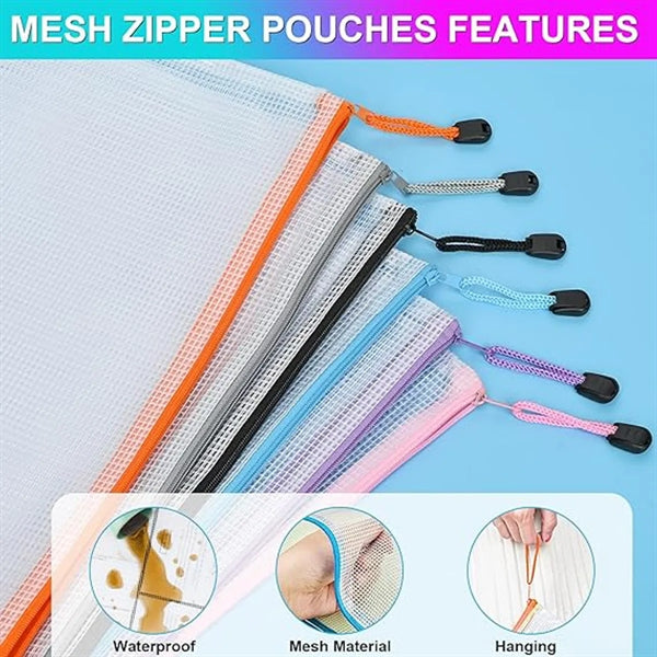 Mesh Zipper Pouch
