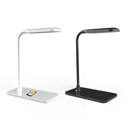 LED Eye-caring Table Lamp with Built-in Wireless Charger