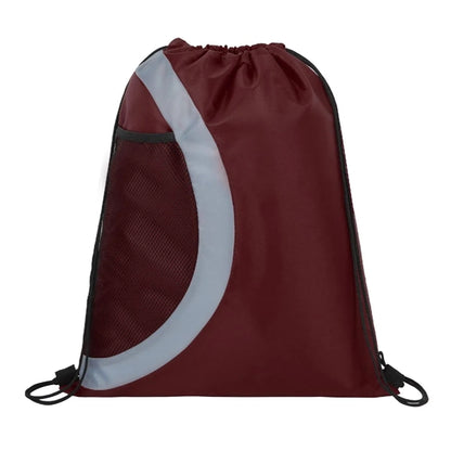 ARCHES DRAWSTRING BACKPACK WITH MESH POCKET