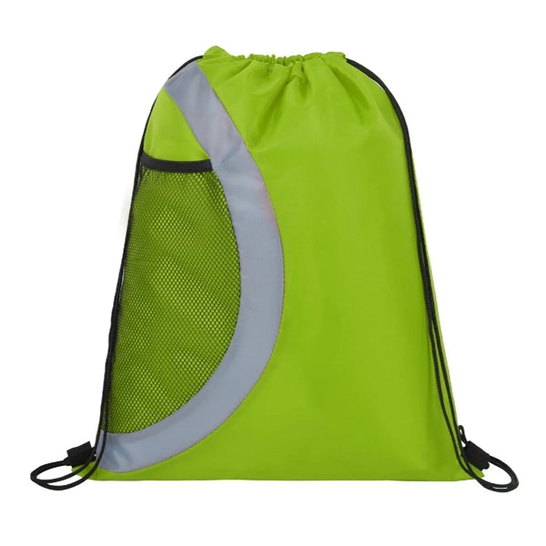 ARCHES DRAWSTRING BACKPACK WITH MESH POCKET