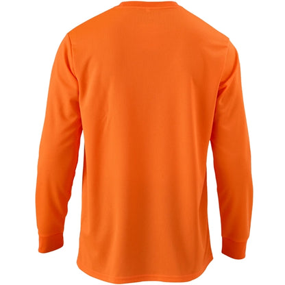 High Viz Non-ANSI Safety Long Sleeve Tee Shirt W/ Pocket