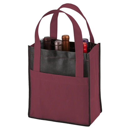 Wine Tote Carrier - Six Bottle