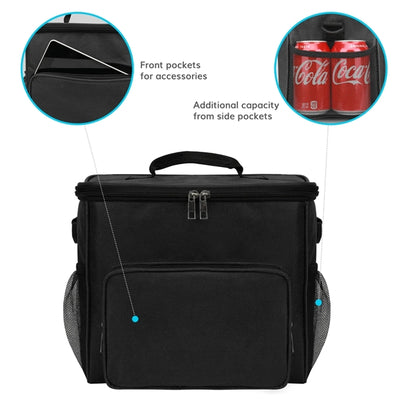 Cubic 12-Can Insulated Cooler Bag