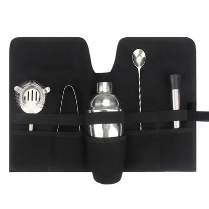 Canvas Bartender Roll Strap Bag