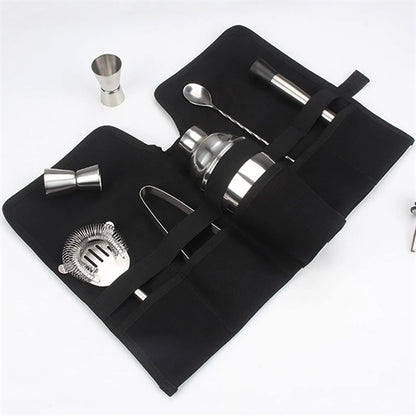 Canvas Bartender Roll Strap Bag