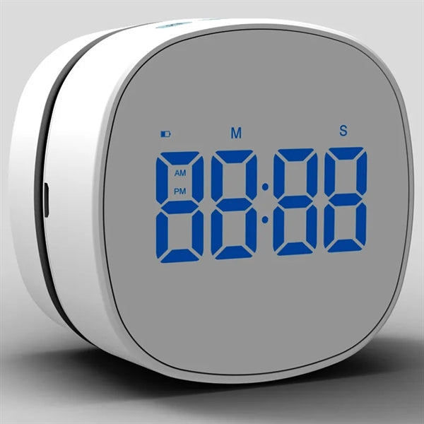 Desktop Vacuum Cleaner with Lamp Wirleess charging Fan Alarm