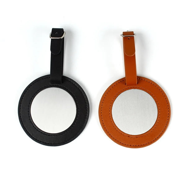 Leather Golf Luggage Tag Suitcase Travel Id Label