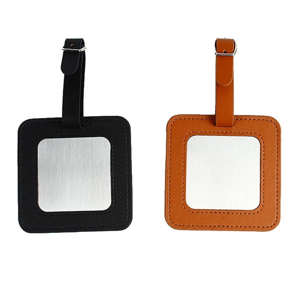Leather Golf Luggage Tag Suitcase Travel Id Label