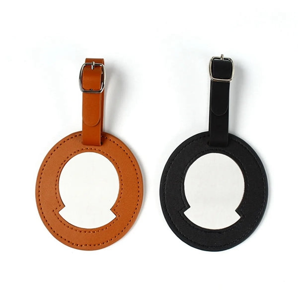 Leather Golf Luggage Tag Suitcase Travel Id Label