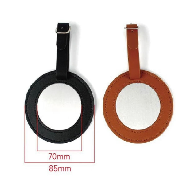 Leather Golf Luggage Tag Suitcase Travel Id Label