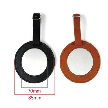Leather Golf Luggage Tag Suitcase Travel Id Label