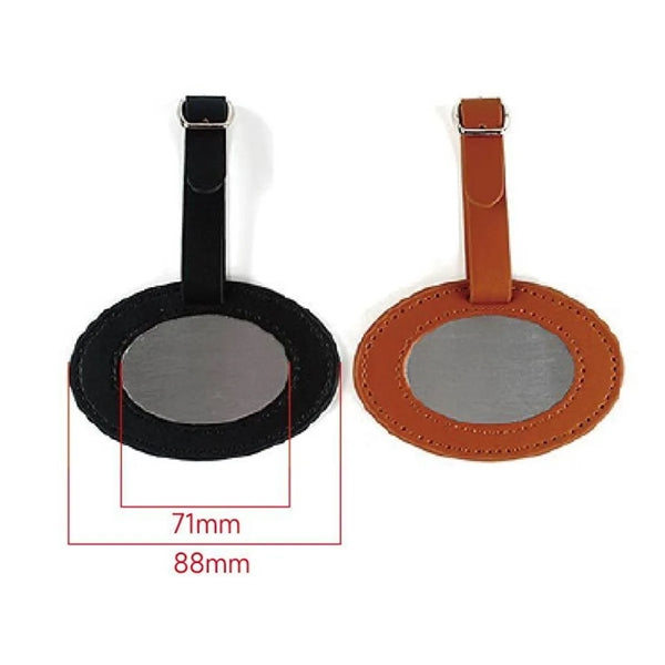 Leather Golf Luggage Tag Suitcase Travel Id Label