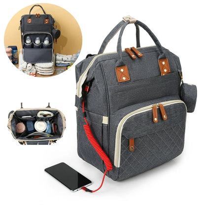 Multifunction Waterproof Diaper Bag