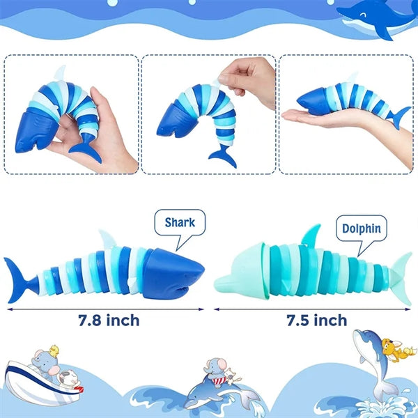 Shark Dolphin Stress Relief Fidget Toy