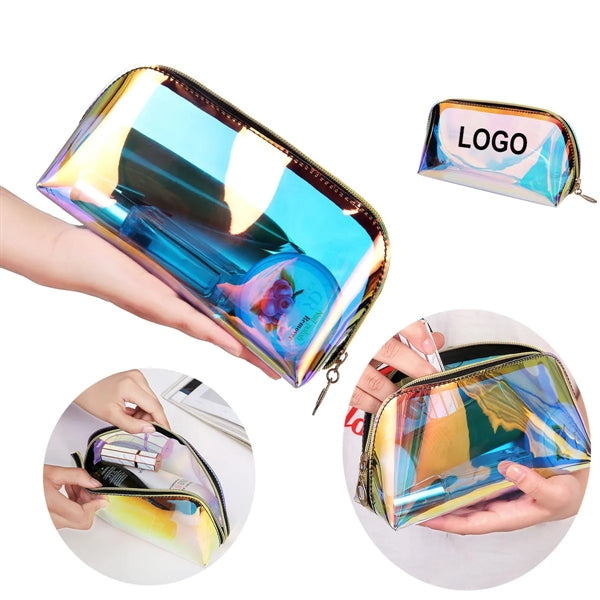 Iridescent Cosmetic Travel Bag