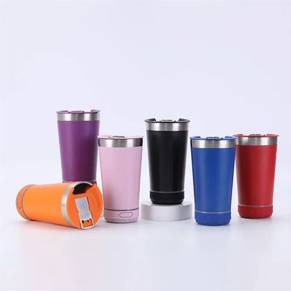 Double Wall Wireless Music Beer Cup with Opener 17oz