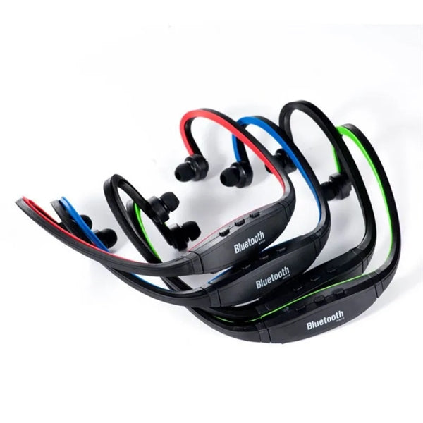 Sports ear-mounted wireless bluetooth headset