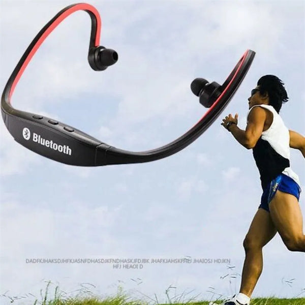 Sports ear-mounted wireless bluetooth headset