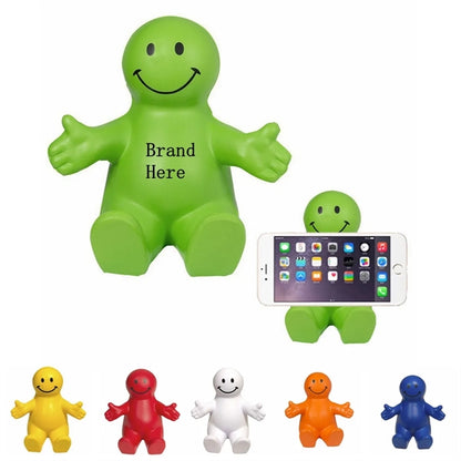 Smiley Face Guy Stress Reliever Phone Holder