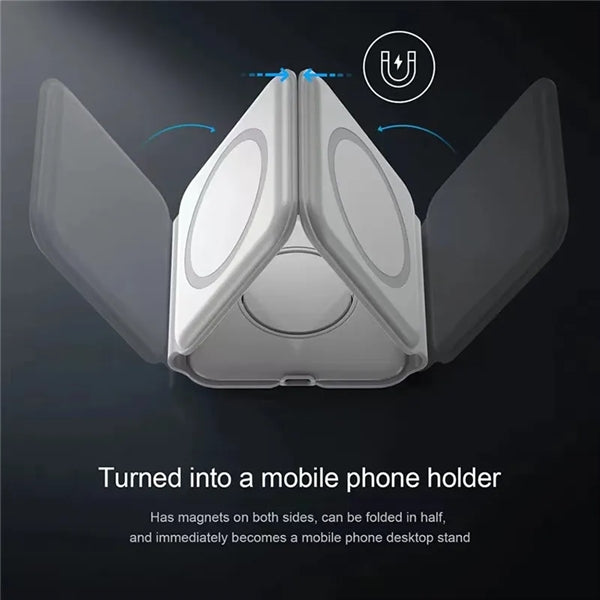 Magnetic Foldable 3 in 1 Wireless Charging Station
