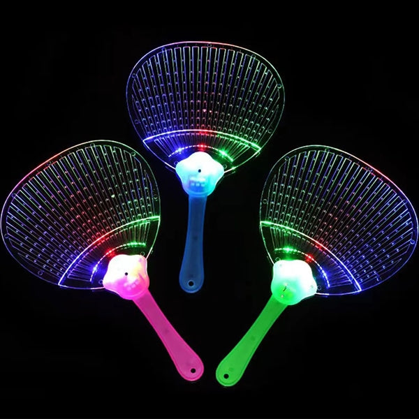 Fancy Hand Fan With LED Lights