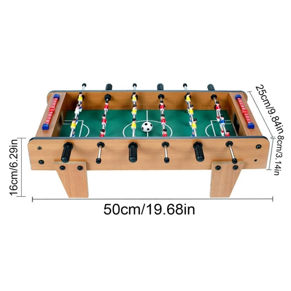 Compact Foosball Soccer Table Game