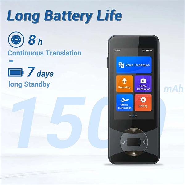 W10 AI-Enhanced Language Translator Device