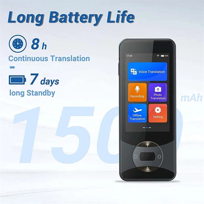 W10 AI-Enhanced Language Translator Device