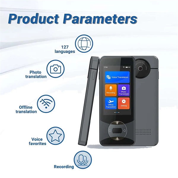 W10 AI-Enhanced Language Translator Device