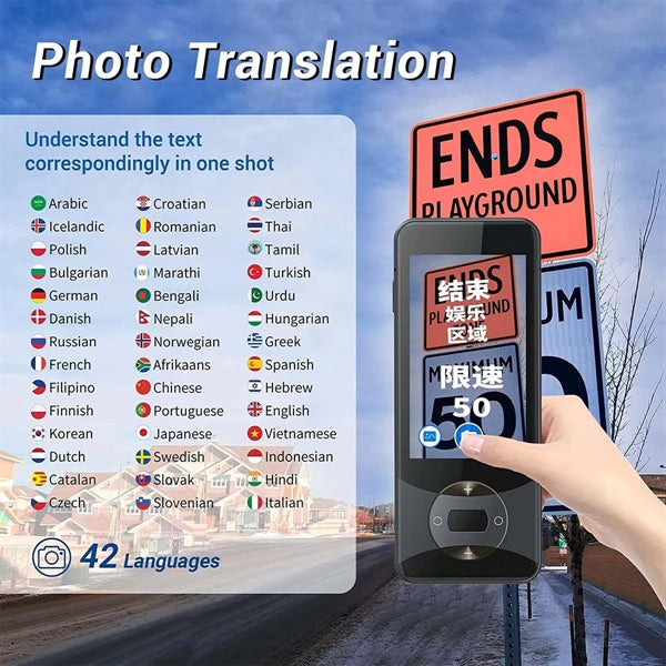W10 AI-Enhanced Language Translator Device