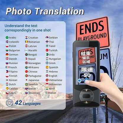 W10 AI-Enhanced Language Translator Device