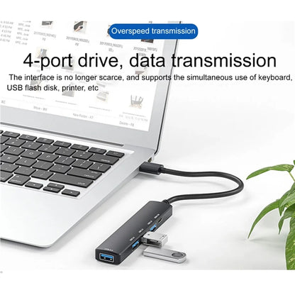 5 Ports USB 3.0 HUB Type C Multi Splitter Extension Adapter