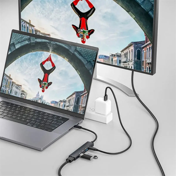 5 Ports USB 3.0 HUB Type C Multi Splitter Extension Adapter