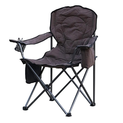 Camping Chair with Built-in 4 Can Cooler Pouch(300lb Capacit