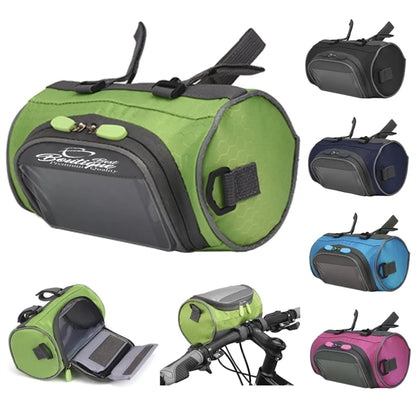 Large Capacity Outdoor Bike Handlebar Bag With Touch Screen