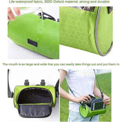 Large Capacity Outdoor Bike Handlebar Bag With Touch Screen