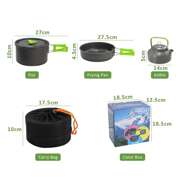 Portable  Camping Cookware Set