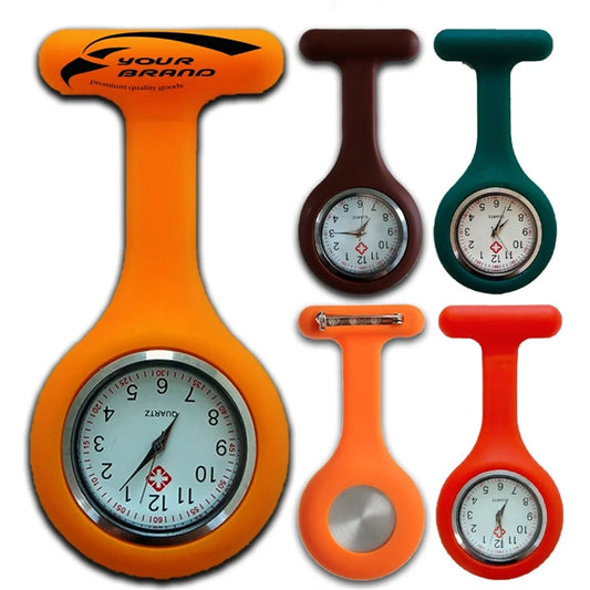 Convenient Practical Soft Nurses Pocket Watch Lapel Clip