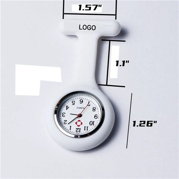 Convenient Practical Soft Nurses Pocket Watch Lapel Clip