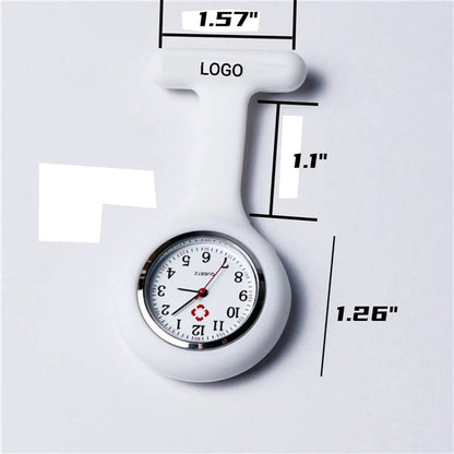 Convenient Practical Soft Nurses Pocket Watch Lapel Clip