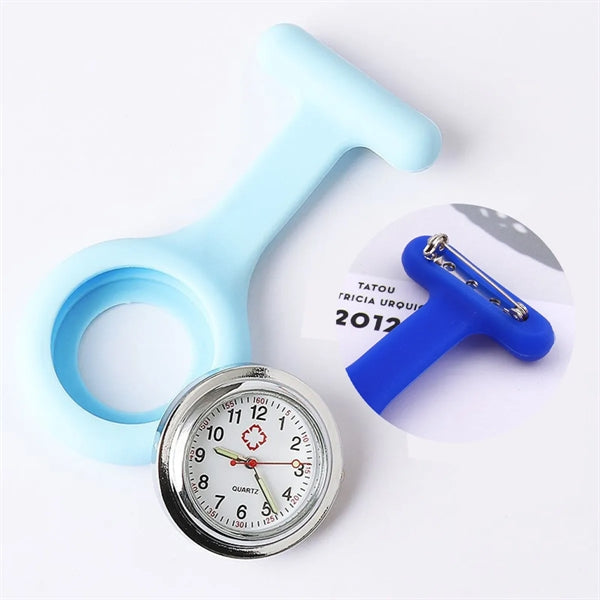 Convenient Practical Soft Nurses Pocket Watch Lapel Clip