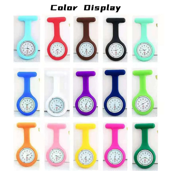 Convenient Practical Soft Nurses Pocket Watch Lapel Clip