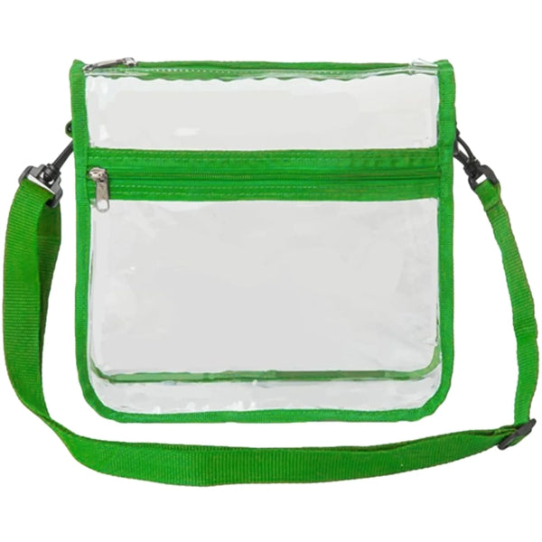 Stadium Approved Purse Clear PVC Bag with Adjustable Strap