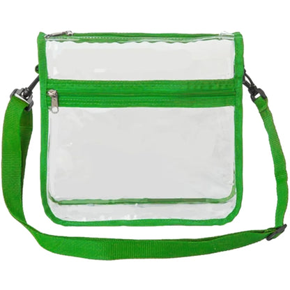 Stadium Approved Purse Clear PVC Bag with Adjustable Strap