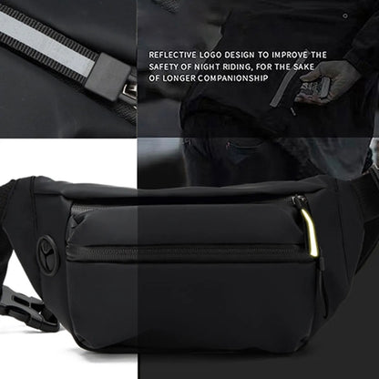 Waterproof Shoulder Backpack Crossbody Bag Sports Fanny Pack