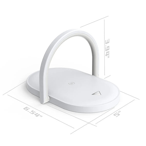 Wireless Charging Bedside Night Light Holder Three-In-One
