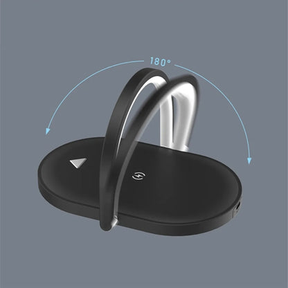 Wireless Charging Bedside Night Light Holder Three-In-One
