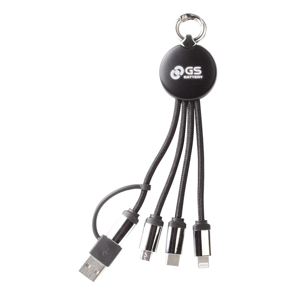 Backlit 3-in-1 Charging Cord