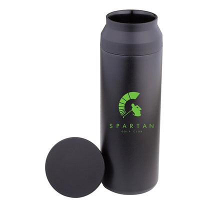 Kaizen 17oz Double-Wall Stainless Bottle w/Built-in Strainer