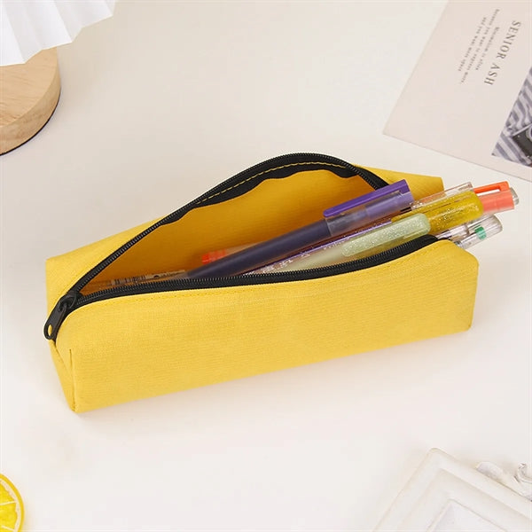 Custom Simple Portable Exam Stationery Pencil Pouc